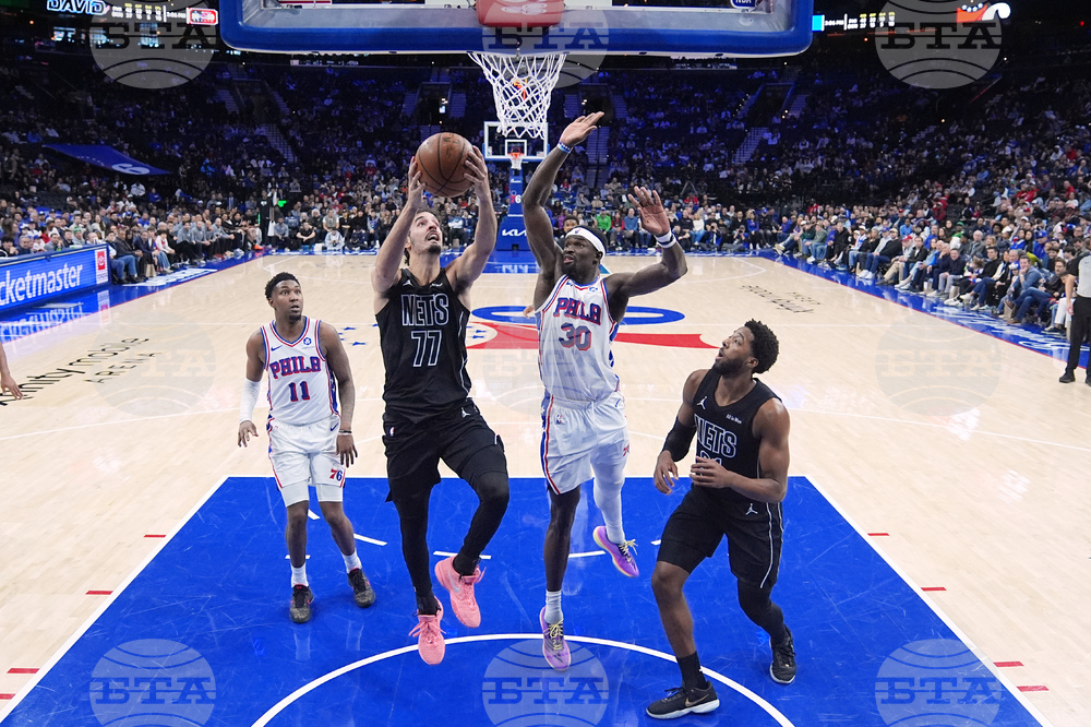 Nets 76ers Basketball