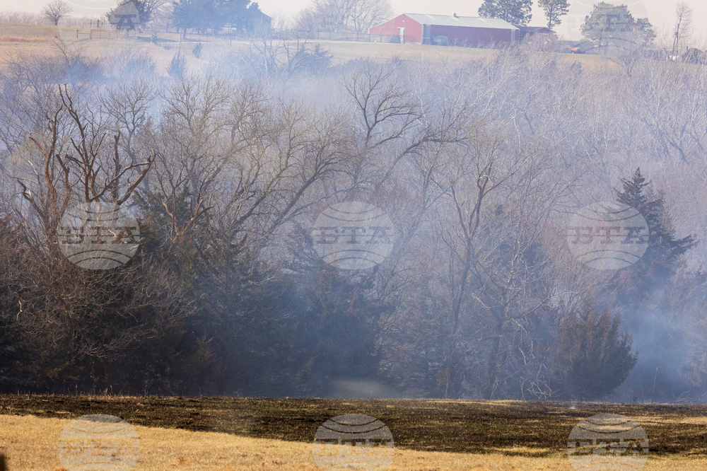 US-Severe-Weather Nebraska Wildfires