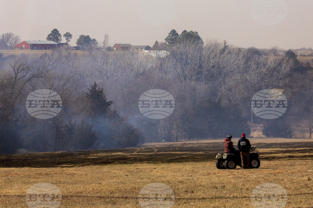 US-Severe-Weather Nebraska Wildfires