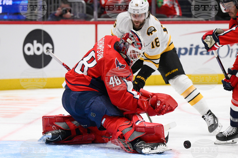 Bruins Capitals Hockey