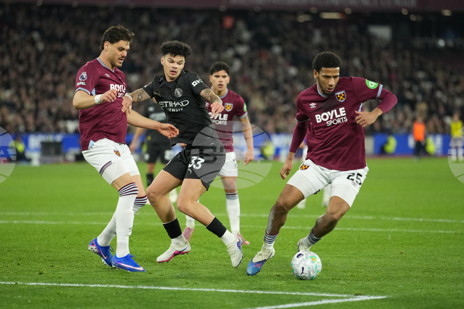 Манчестър Сити завърши наравно в гостуването си на Уест Хям от Висшата лига