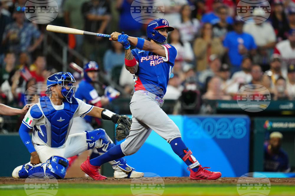 WBC Puerto Rico Italy Baseball
