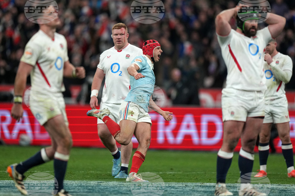 APTOPIX France England Six Nations Rugby