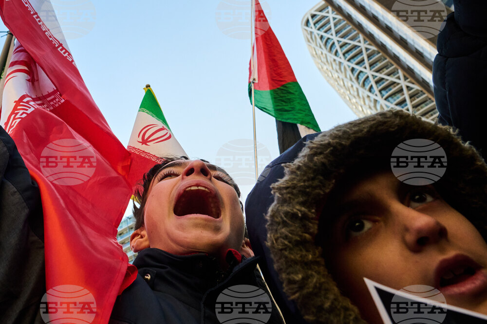 APTOPIX Canada Iran US Israel Palestinians Protest