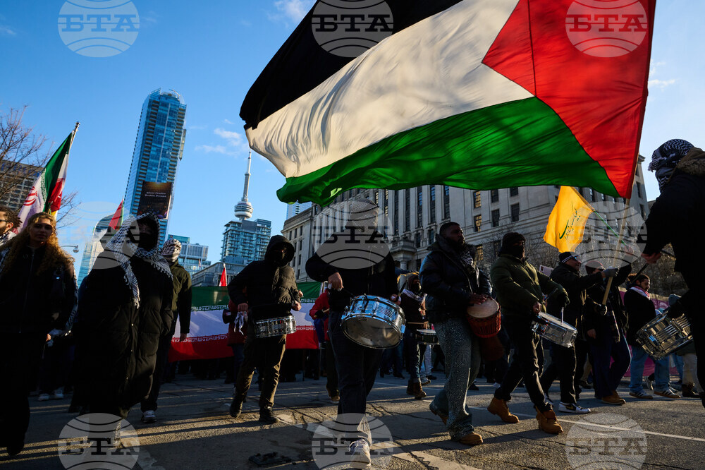 Canada Iran US Israel Palestinians Protest