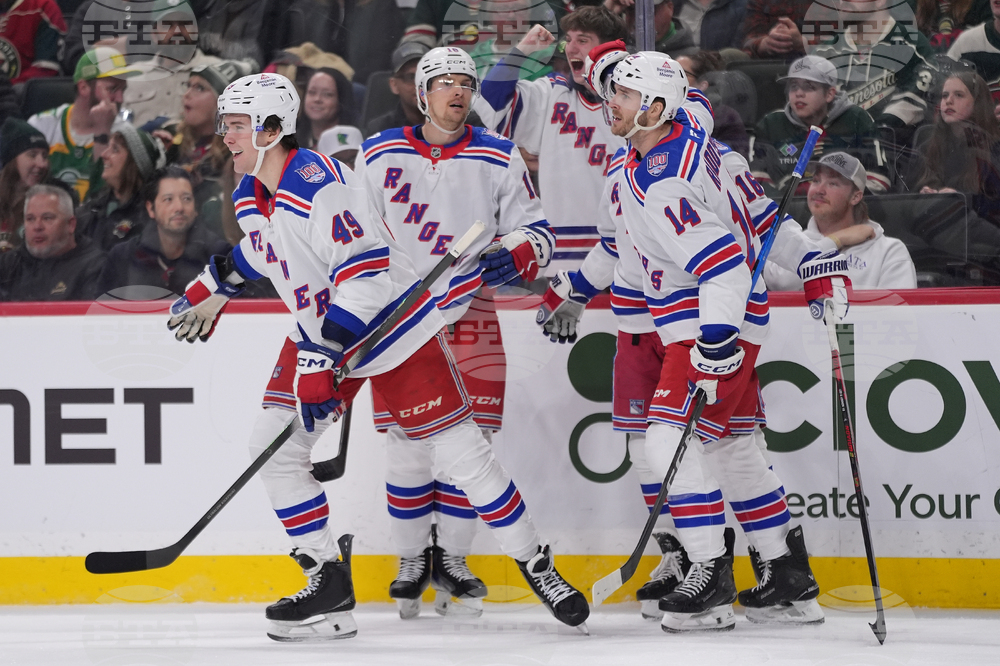 Rangers Wild Hockey