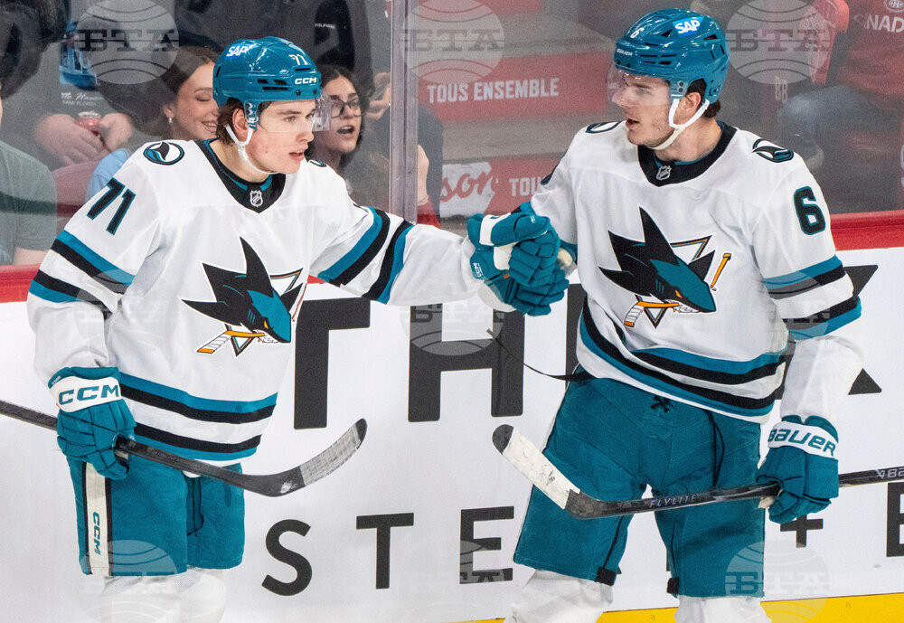 Sharks Canadiens Hockey