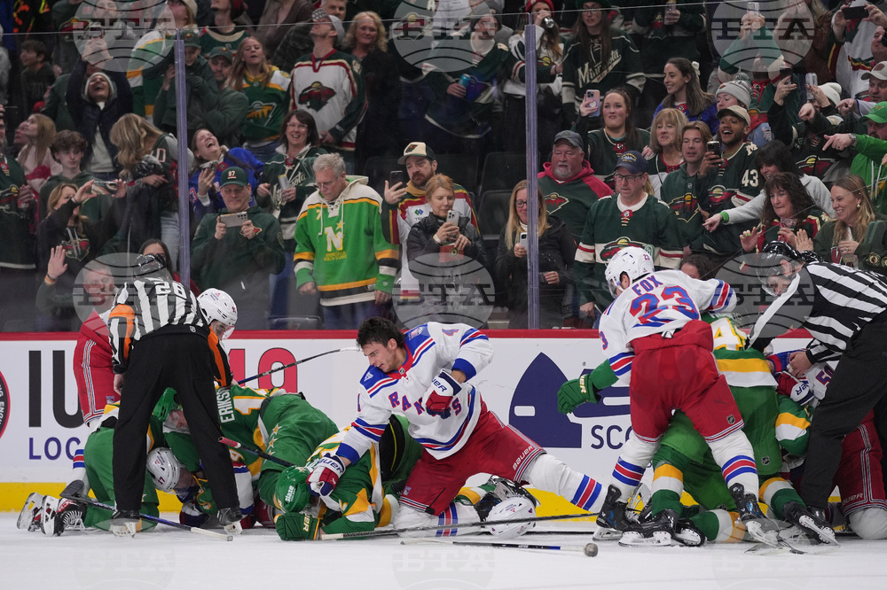 Rangers Wild Hockey
