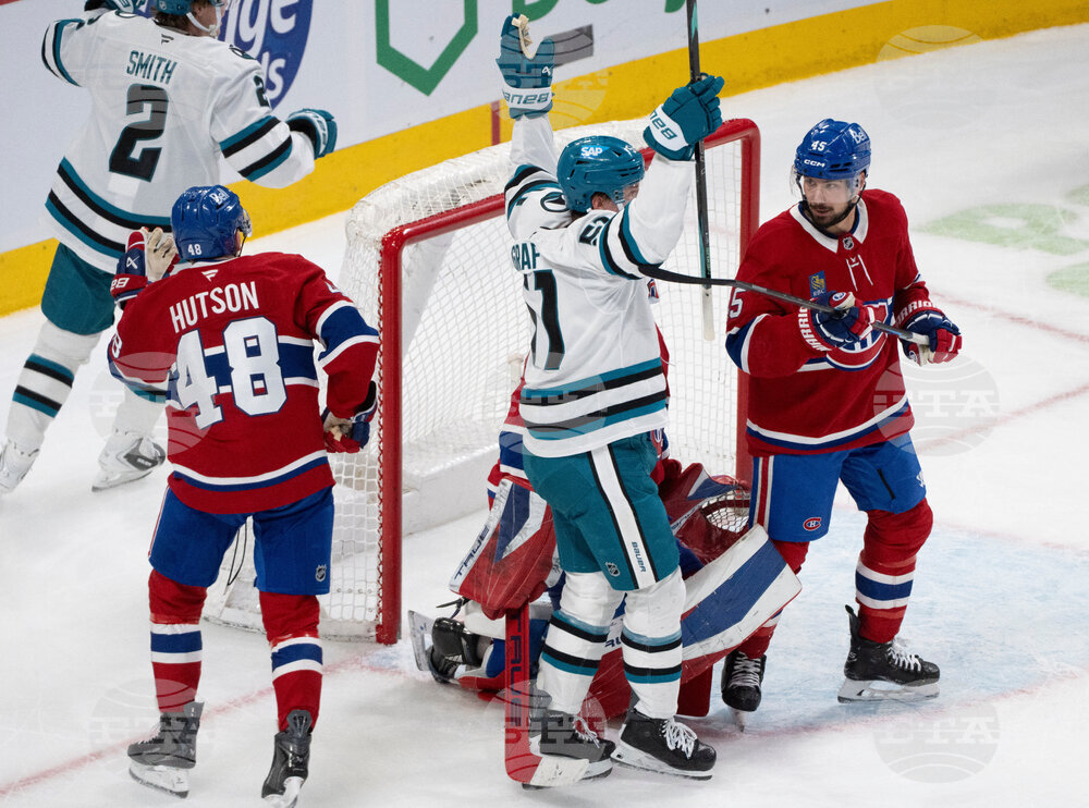 Sharks Canadiens Hockey