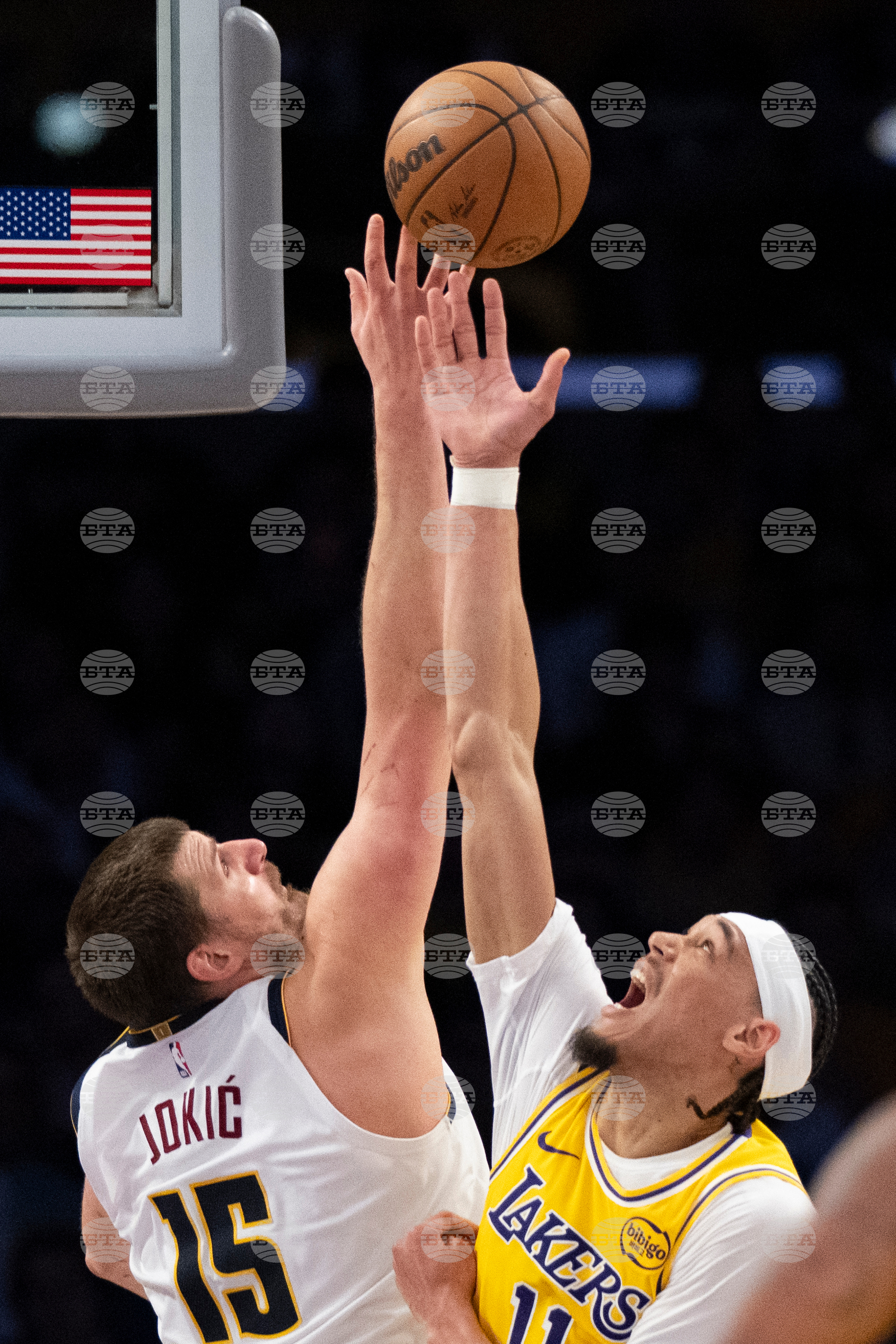 Nuggets Lakers Basketball