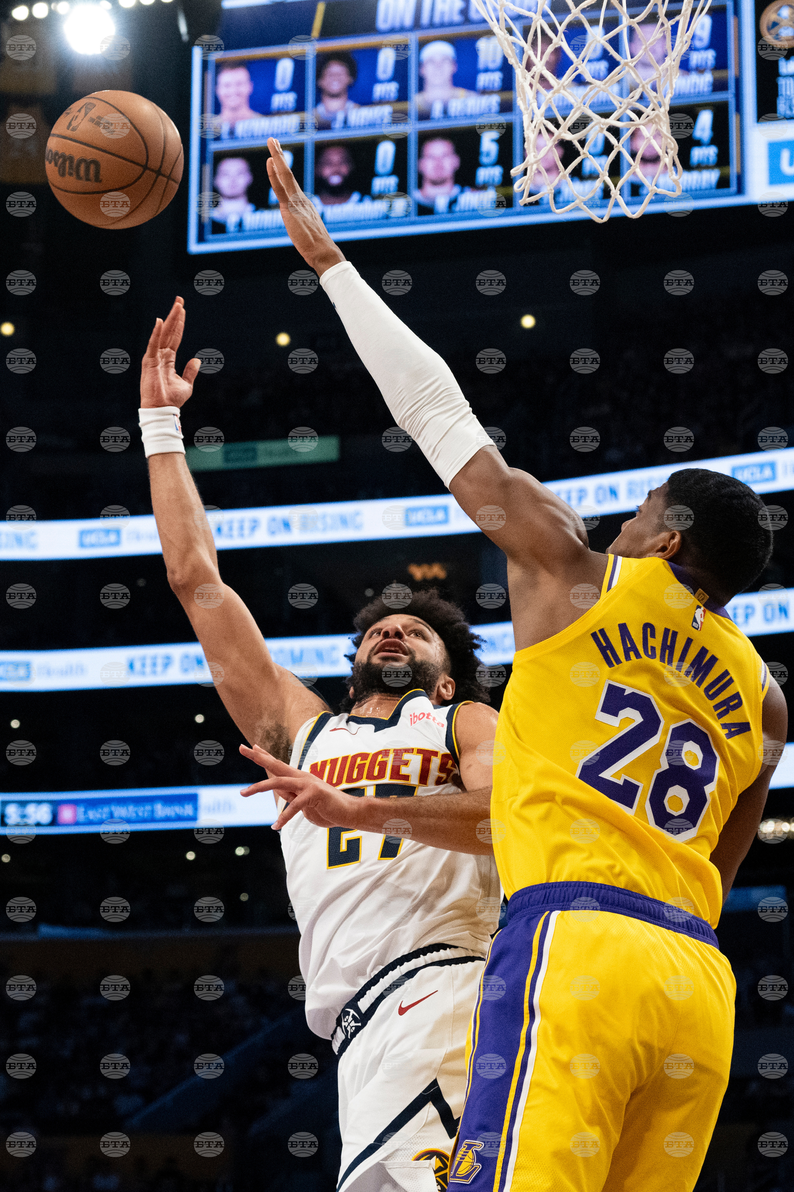 Nuggets Lakers Basketball