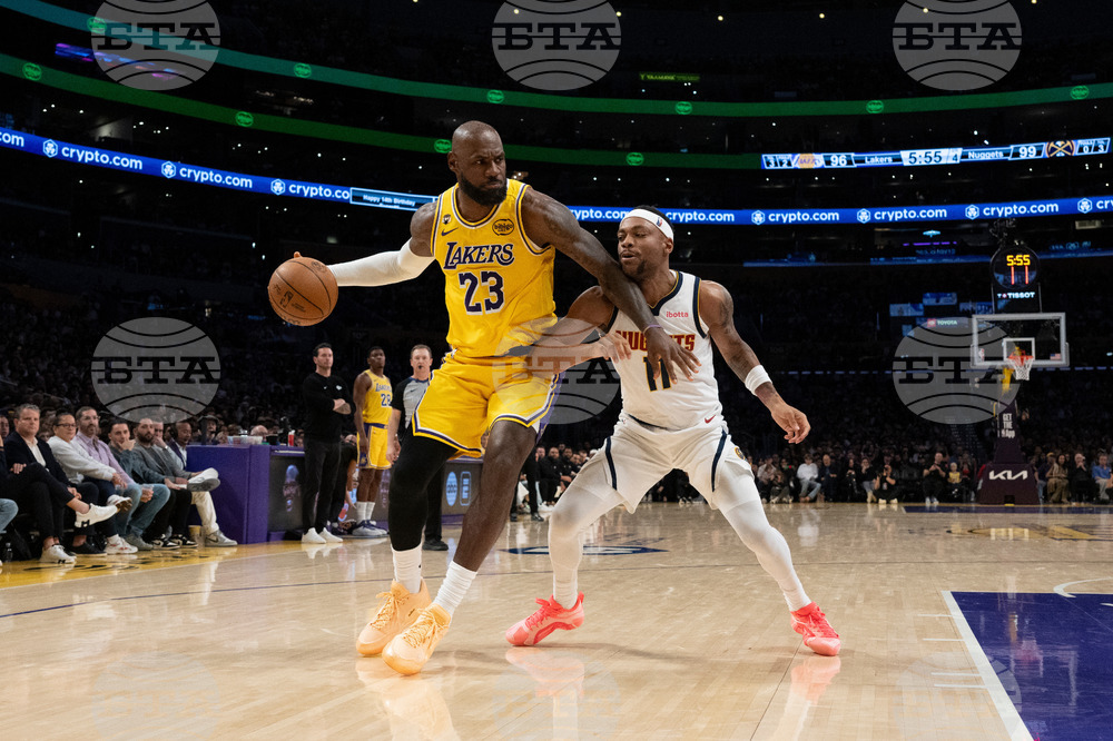 Nuggets Lakers Basketball