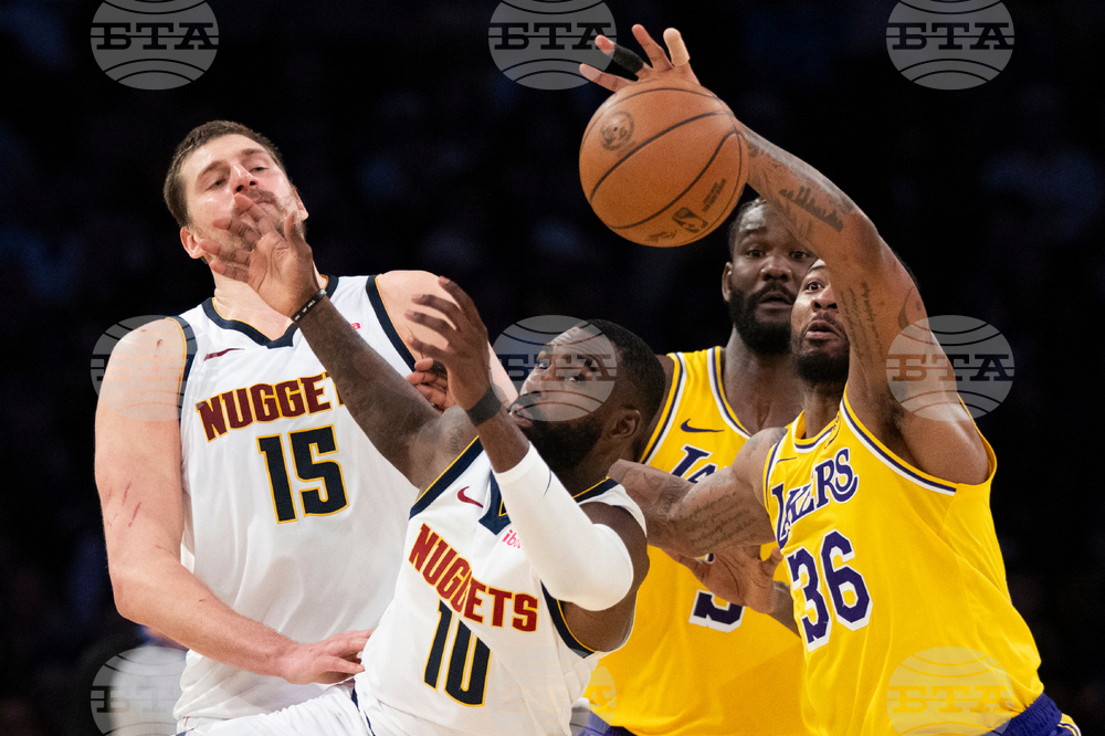 Nuggets Lakers Basketball