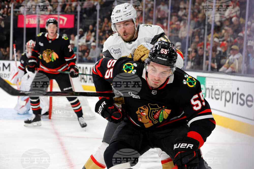 Blackhawks Golden Knights Hockey