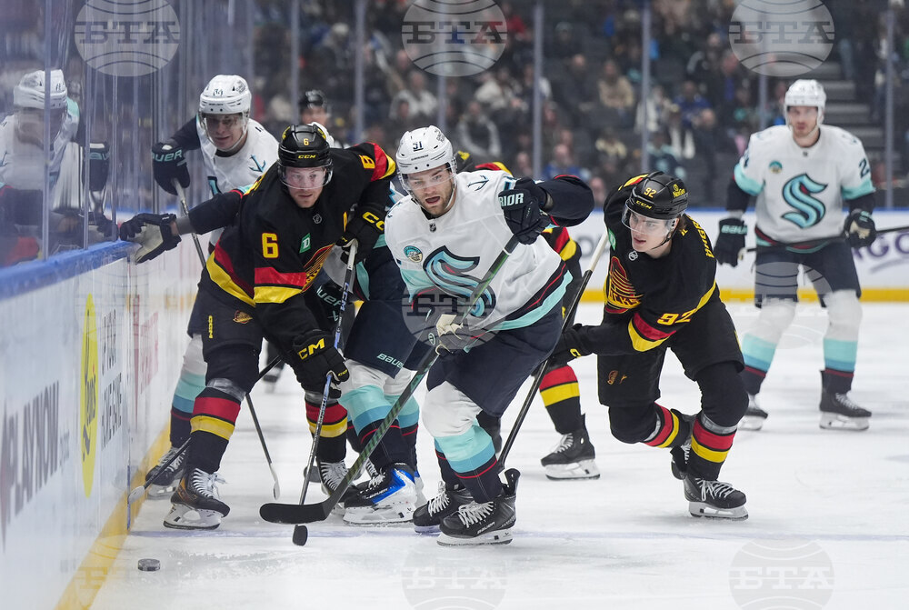 Kraken Canucks Hockey