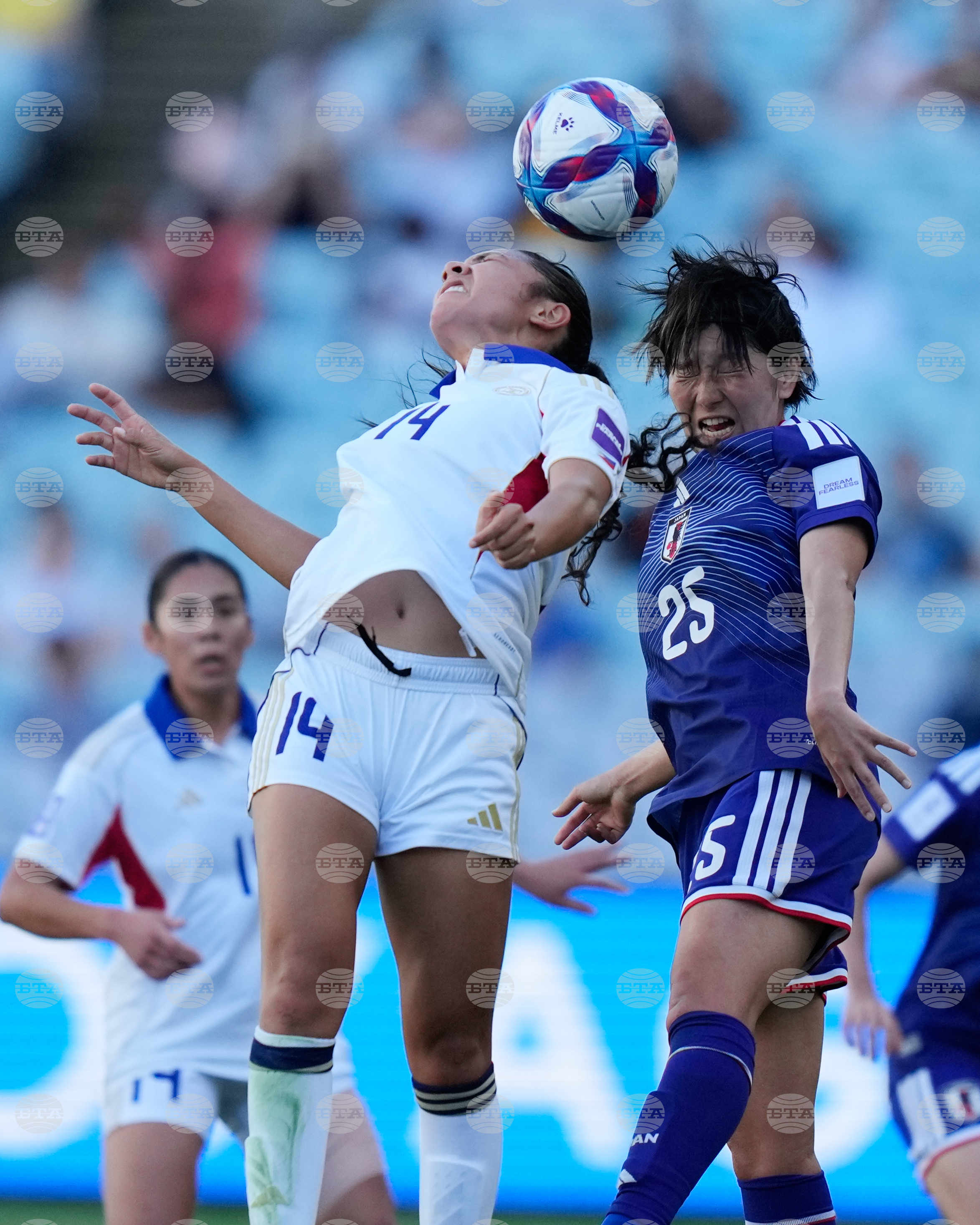 Women's Asian Cup Soccer Japan Philippines