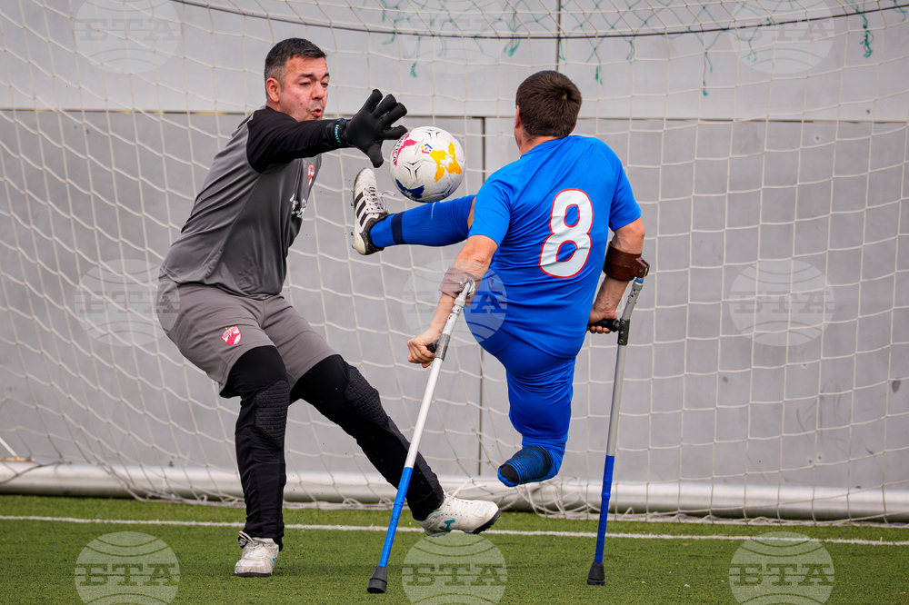 APTOPIX Romania Amputee Soccer