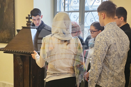 Русе - параклис „Св. св. Кирил и Методий" - литургия