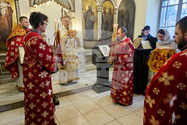 Русе - параклис „Св. св. Кирил и Методий" - литургия