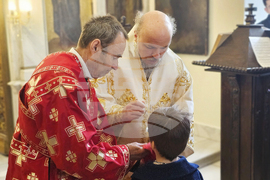 Русе - параклис „Св. св. Кирил и Методий" - литургия