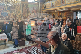 Търговище - храм „Св. Йоан Рилски“ - неделна служба