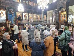 Ямбол - Неделя Кръстопреклонна - литургия