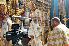 Патриарх Даниил - литургия
