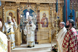 Патриарх Даниил - литургия