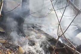 Село Черни Осъм - пожар