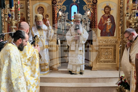 Патриарх Даниил - литургия