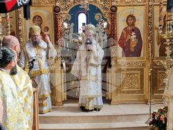 Патриарх Даниил - литургия