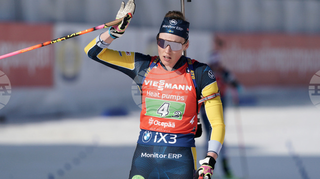 Жанмоно спечели титлата в преследването от Световната купа по биатлон, сестри Йоберг в призовата тройка, Лора Христова извън първите 50