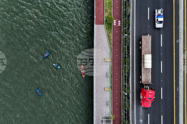 APTOPIX Panama Kayak