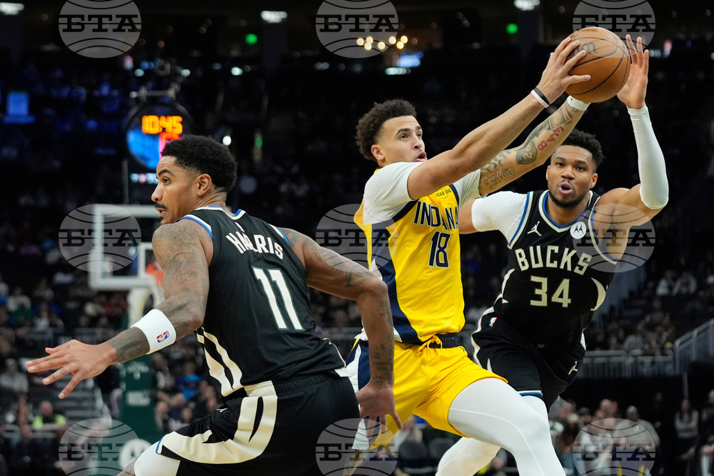 Pacers Bucks Basketball