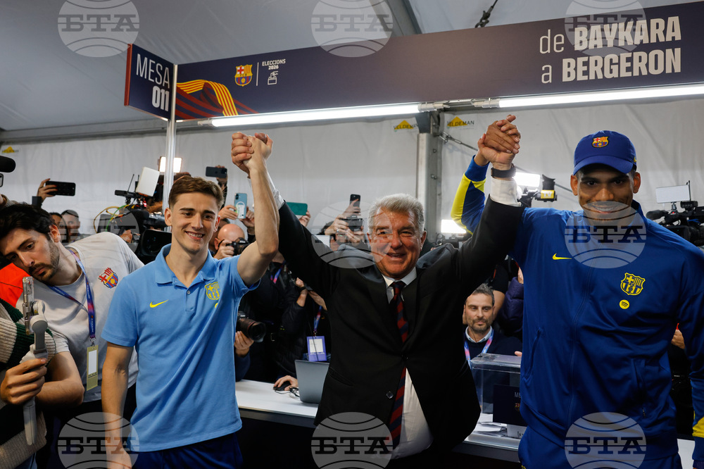 Spain Barcelona New President Soccer