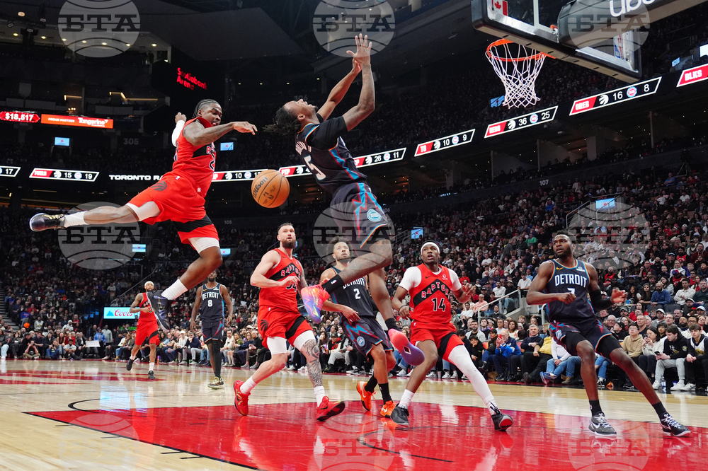 Pistons Raptors Basketball