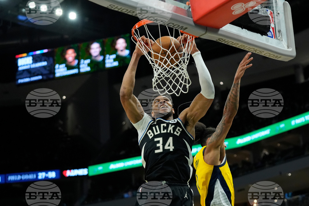 Pacers Bucks Basketball