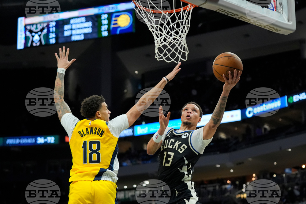 Pacers Bucks Basketball
