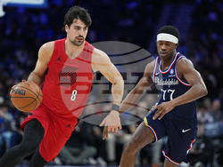 Trail Blazers 76ers Basketball