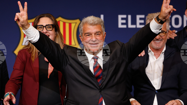 Жоан Лапорта бе преизбран за президент на ФК Барселона 