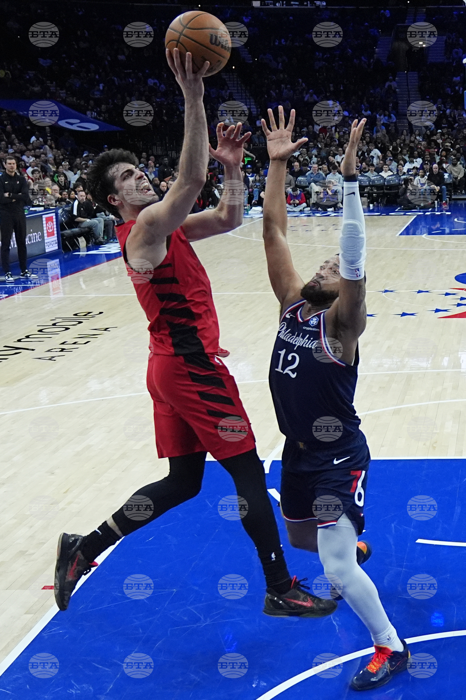 Trail Blazers 76ers Basketball