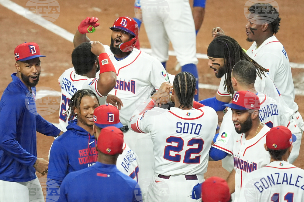 WBC USA Dominican Republic Baseball