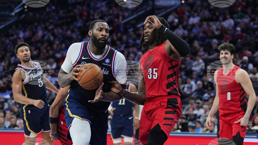 Trail Blazers 76ers Basketball