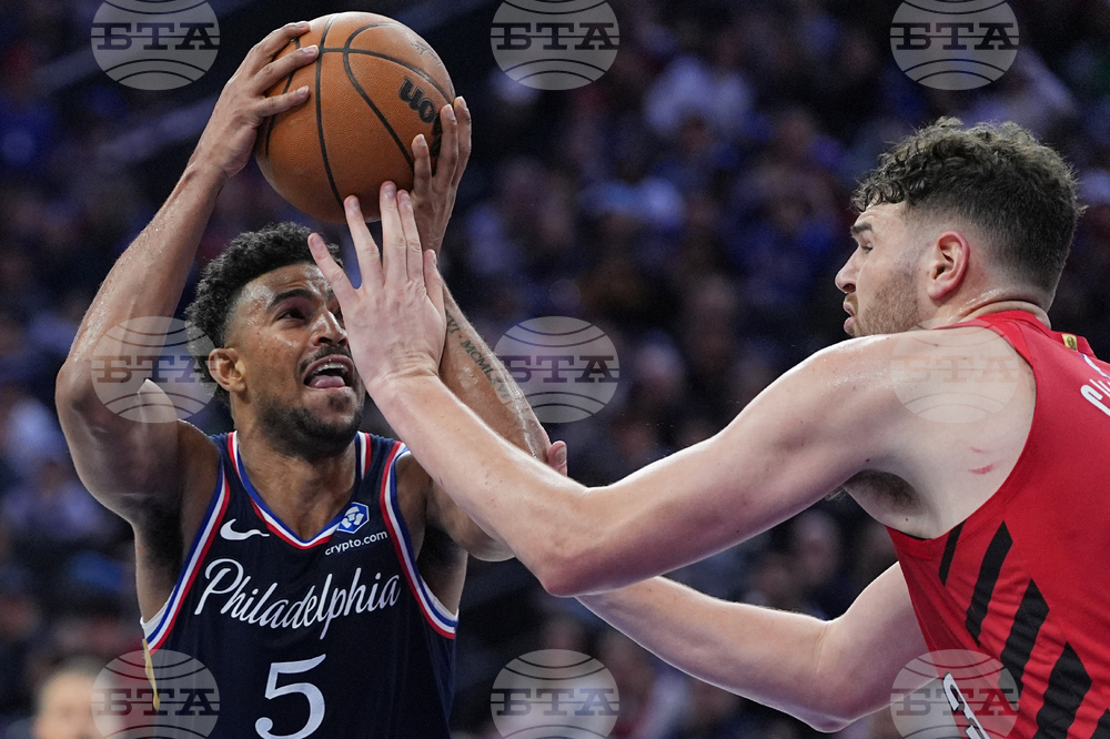 Trail Blazers 76ers Basketball