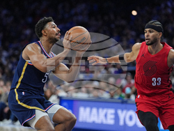 Trail Blazers 76ers Basketball