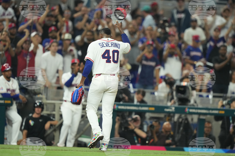 WBC USA Dominican Republic Baseball