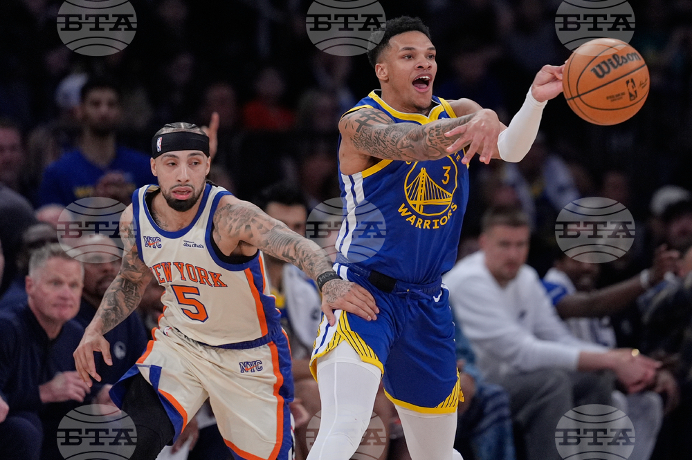 Warriors Knicks Basketball