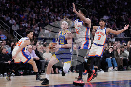 Warriors Knicks Basketball