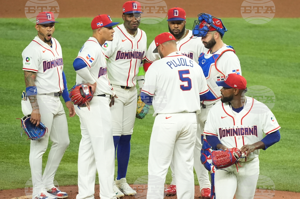 WBC USA Dominican Republic Baseball