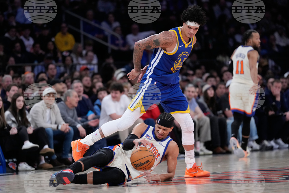 Warriors Knicks Basketball